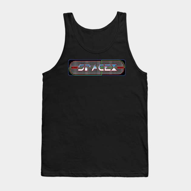 SpaceX Tron Game Tank Top by RetroZest